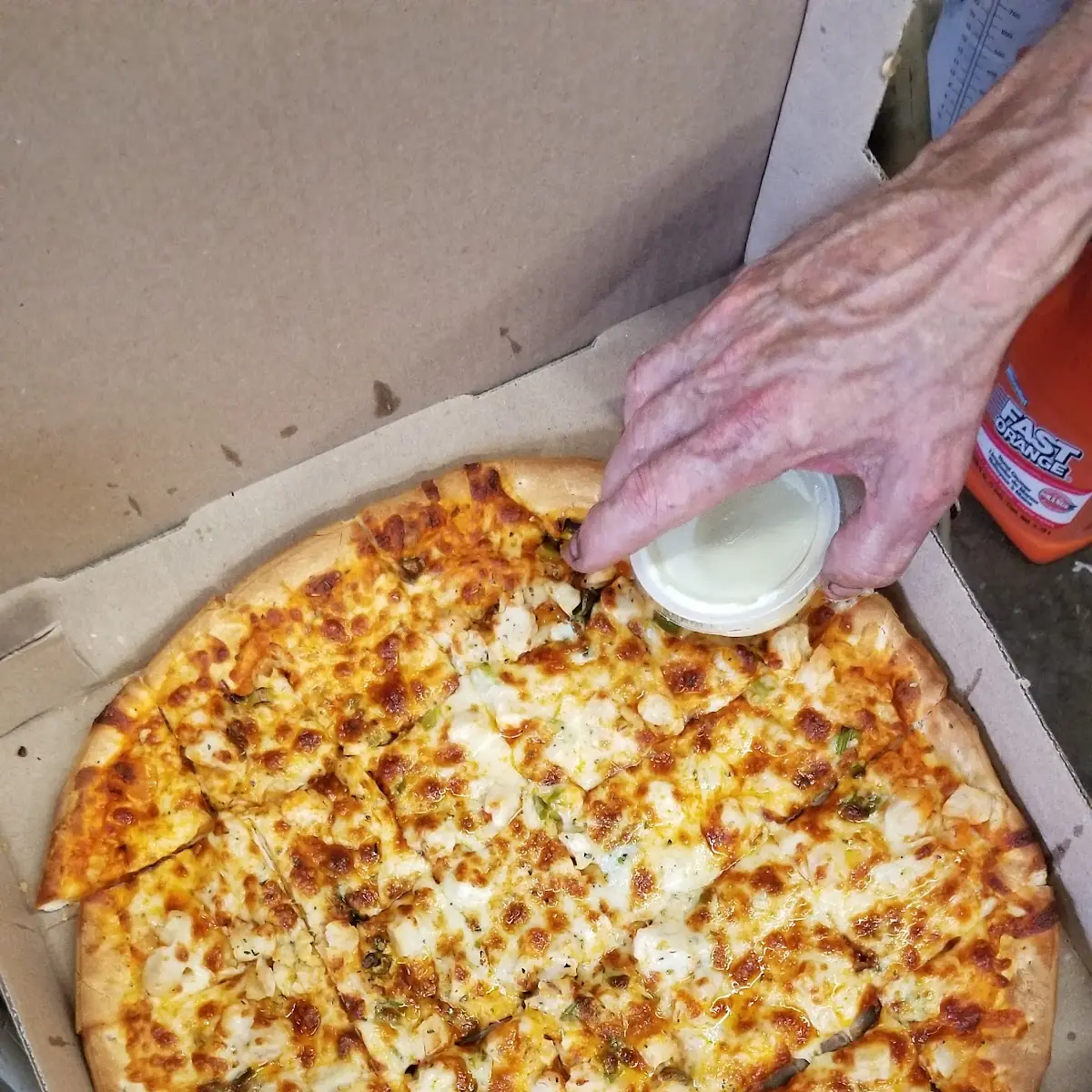 Buffalo Chicken Pizza