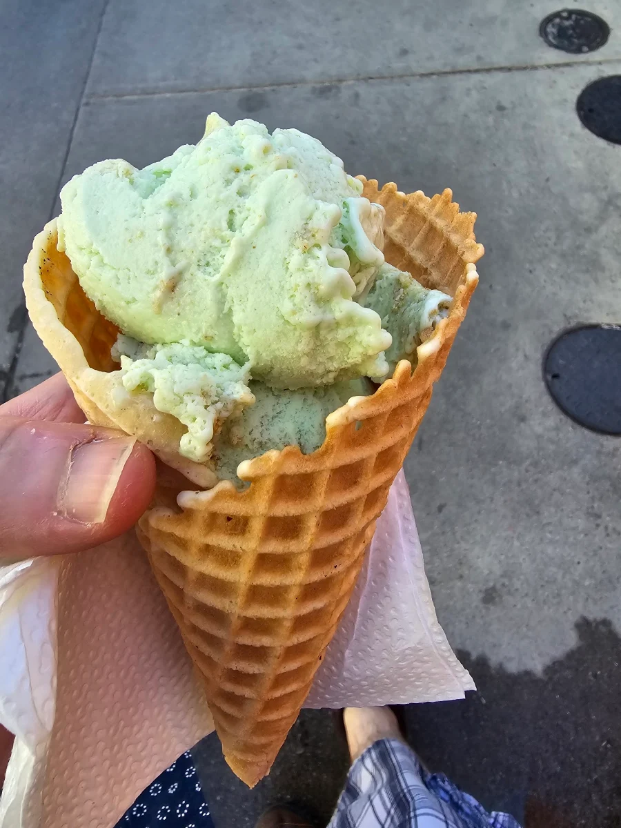 Key Lime Pie Ice Cream Cone