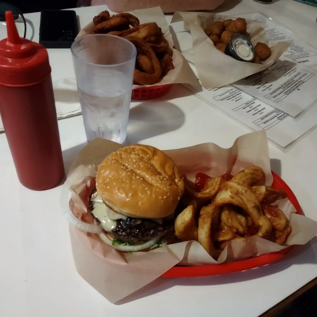 Mushroom and Swiss Burger