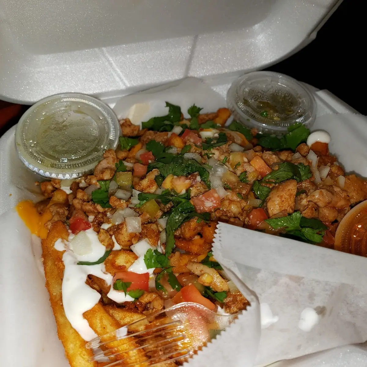 Chicken Nacho Fries