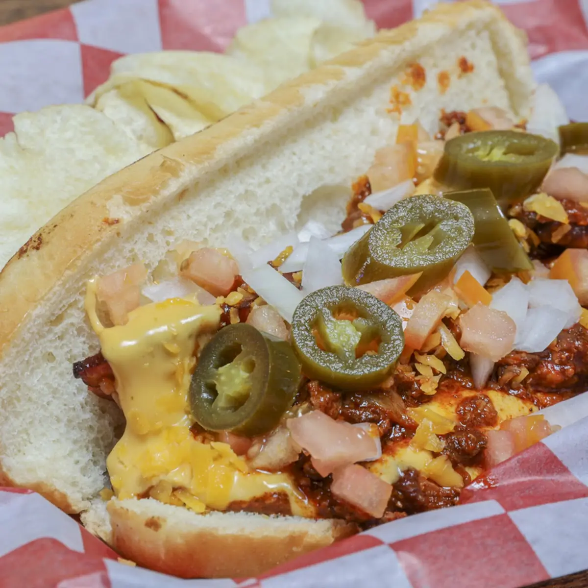 Mother Loaded Hot Dog