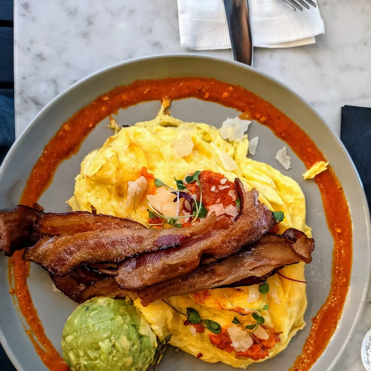 Chilli Scrambled Eggs