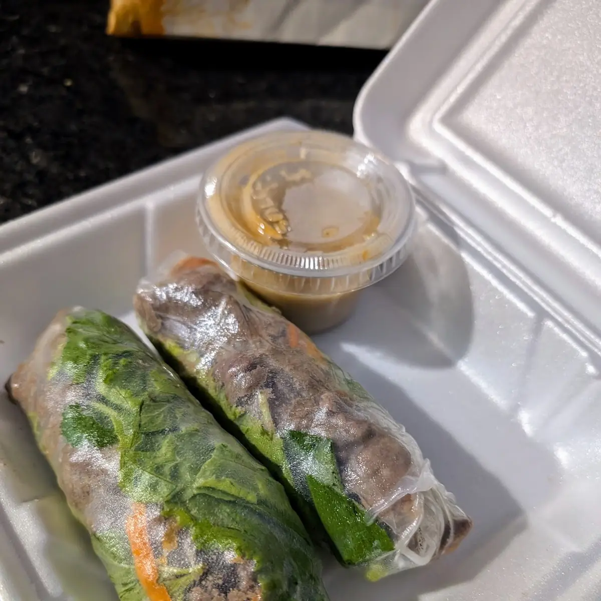 Fresh Beef Spring Rolls
