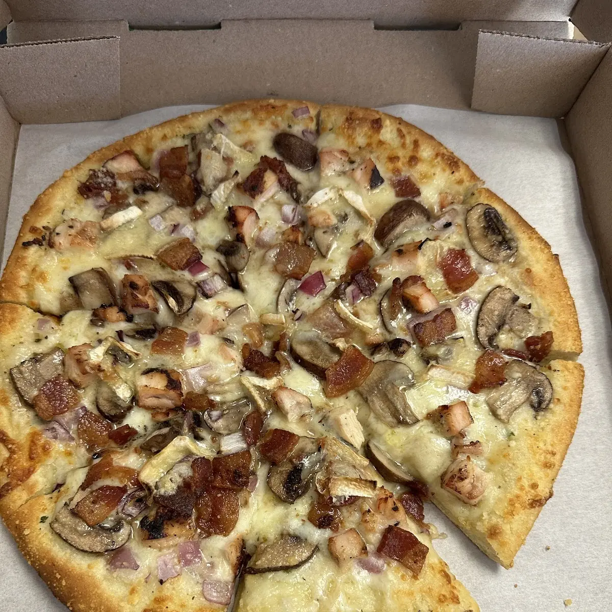 Mushroom Pizza