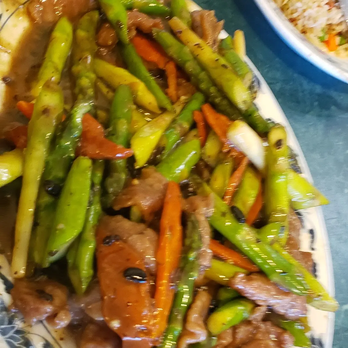 Asparagus with Black Bean Sauce