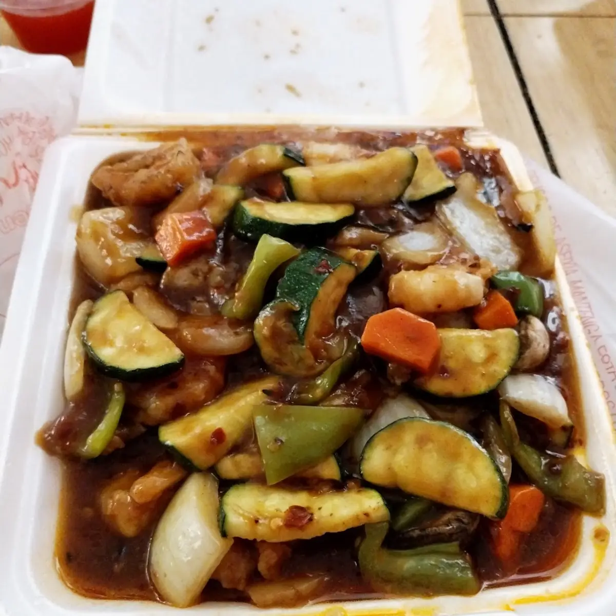 Prawns with Hot Garlic Sauce
