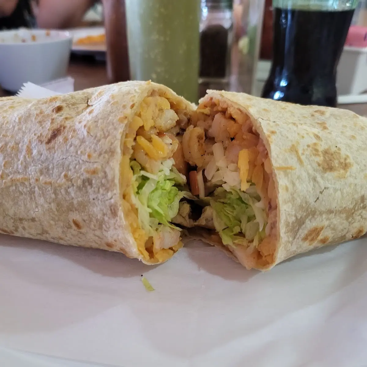 Rajas Burrito
