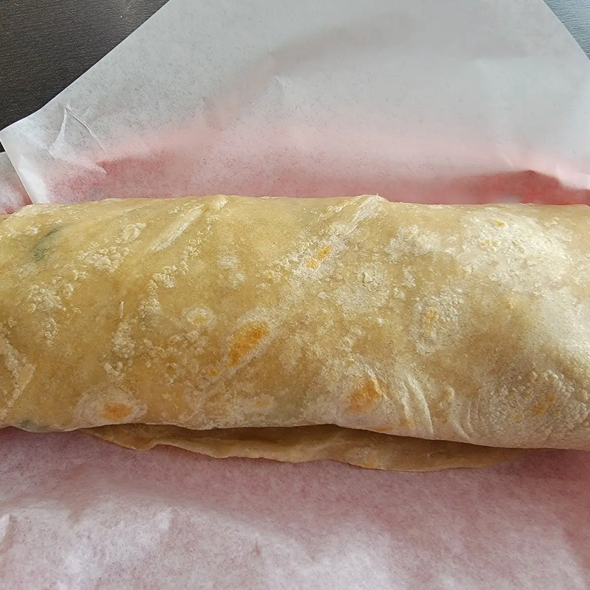 Chilaquiles Breakfast Burrito