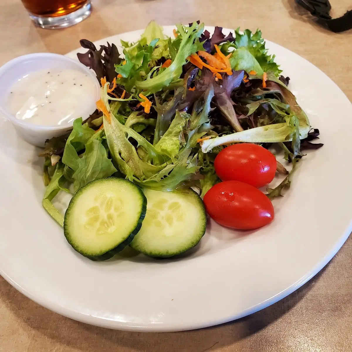 Side Salad with Poppyseed Dressing