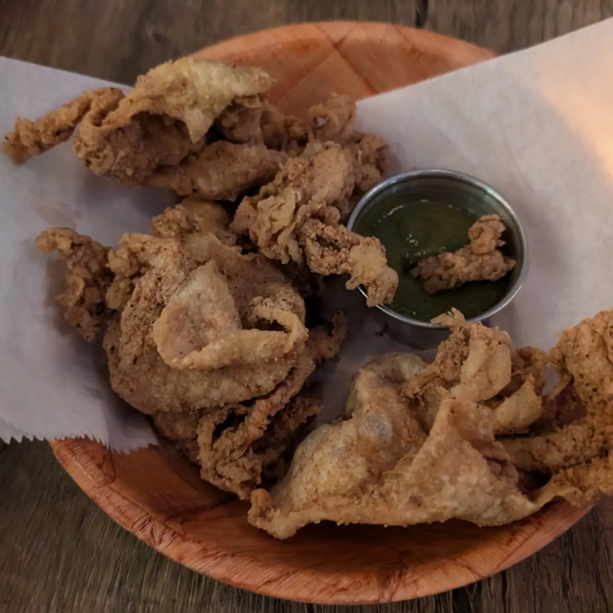 Crispy Chicken Skin