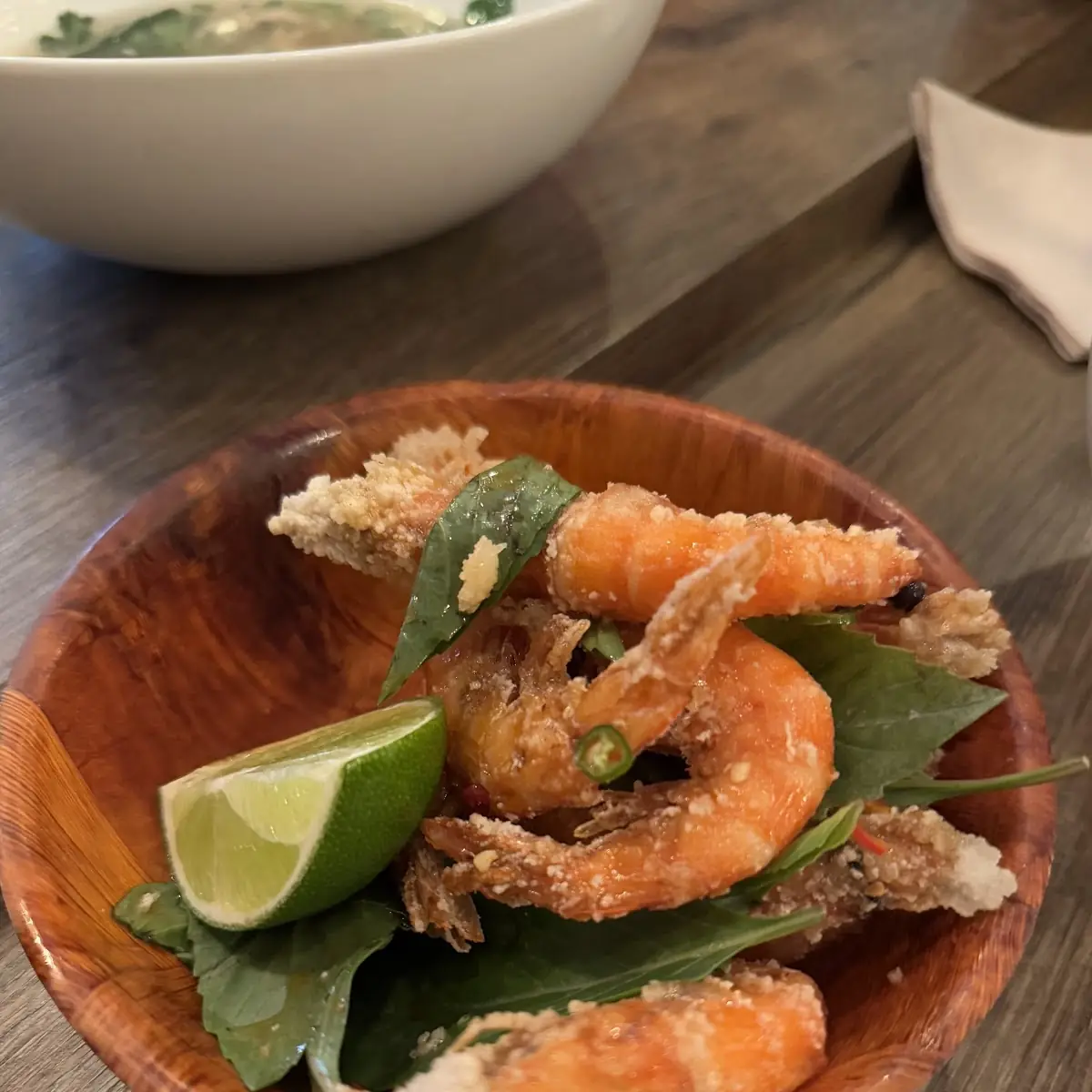 Head on Soft Shell Shrimp
