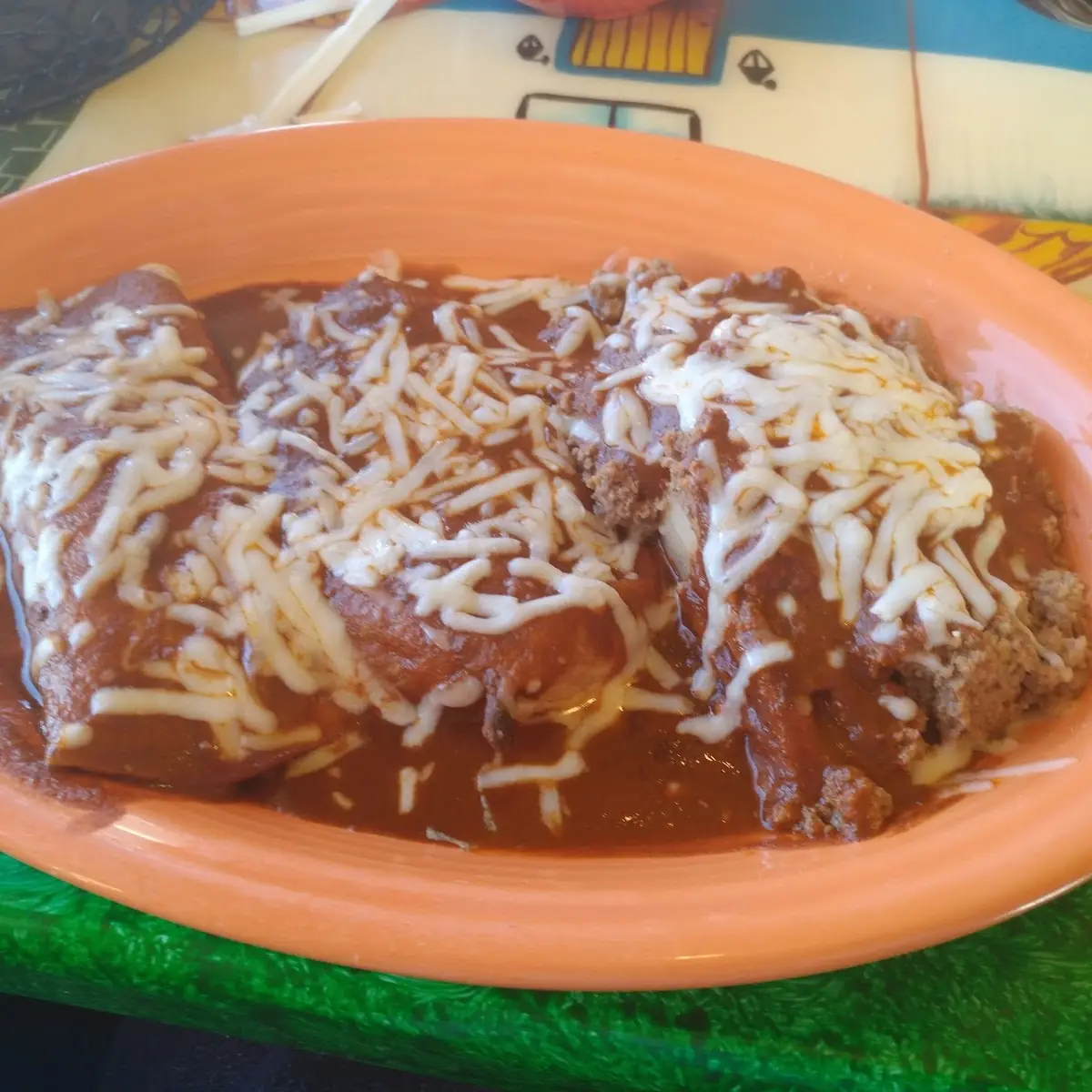 Chile Relleno and Enchilada