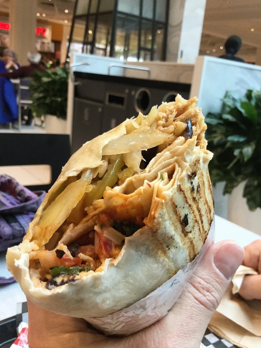Loaded Pork Burrito, Don Burrito