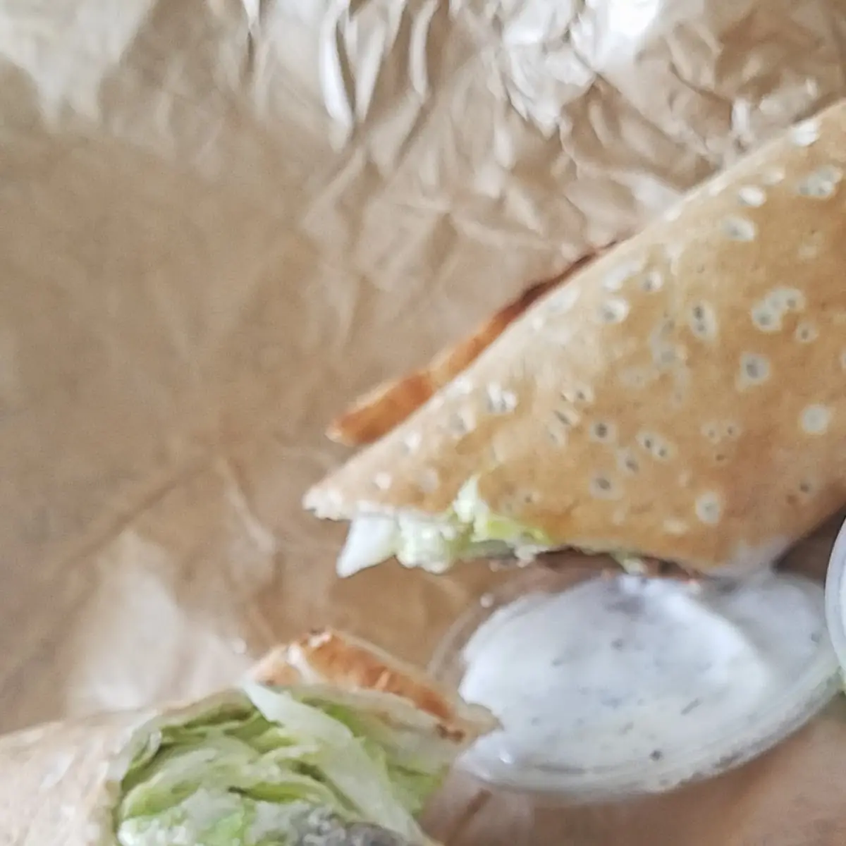 Beef Gyro Sandwich