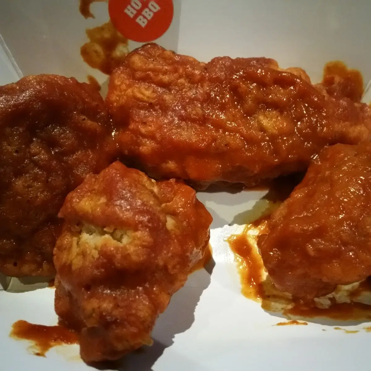 Hot BBQ Boneless Wings