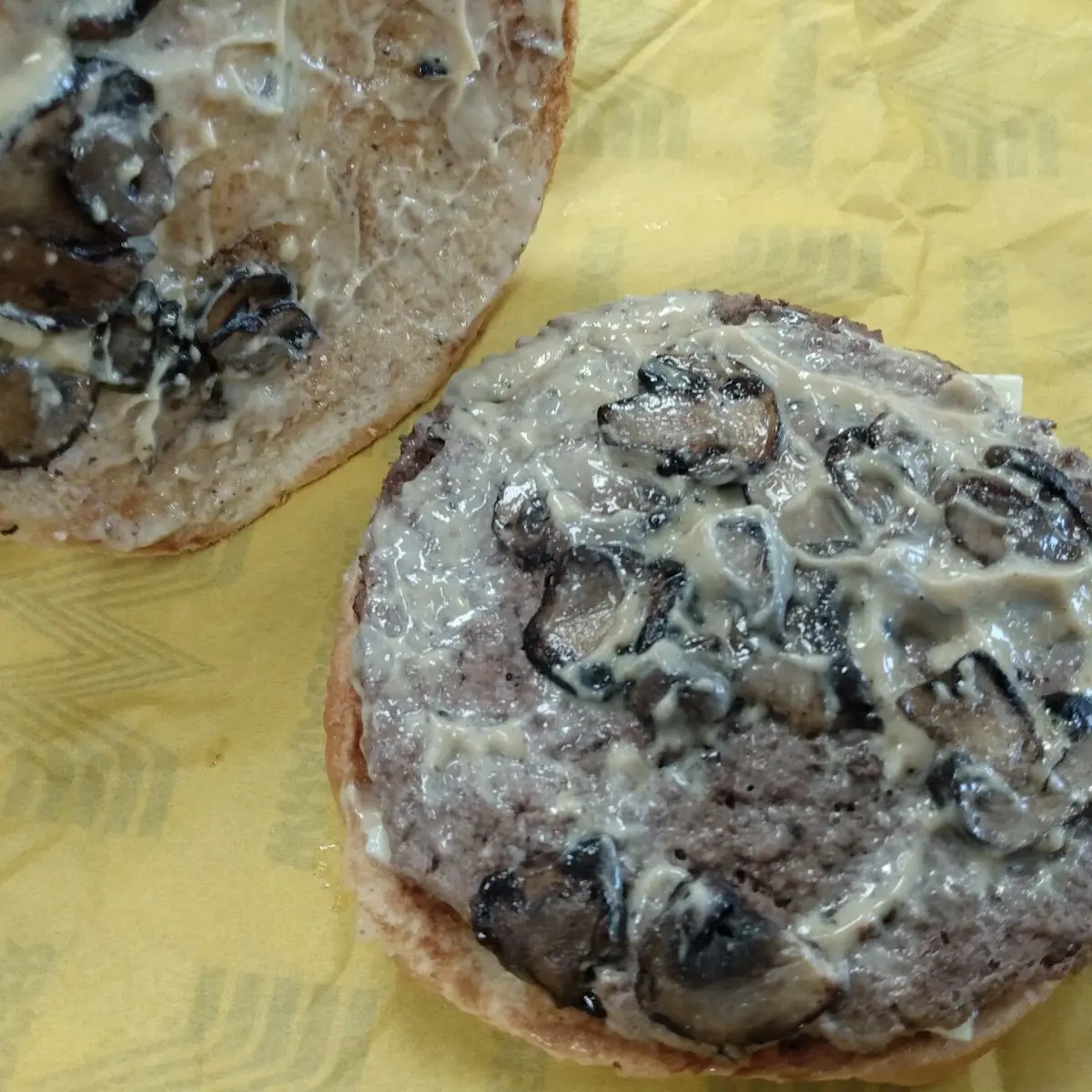 Mushroom Swiss Burger