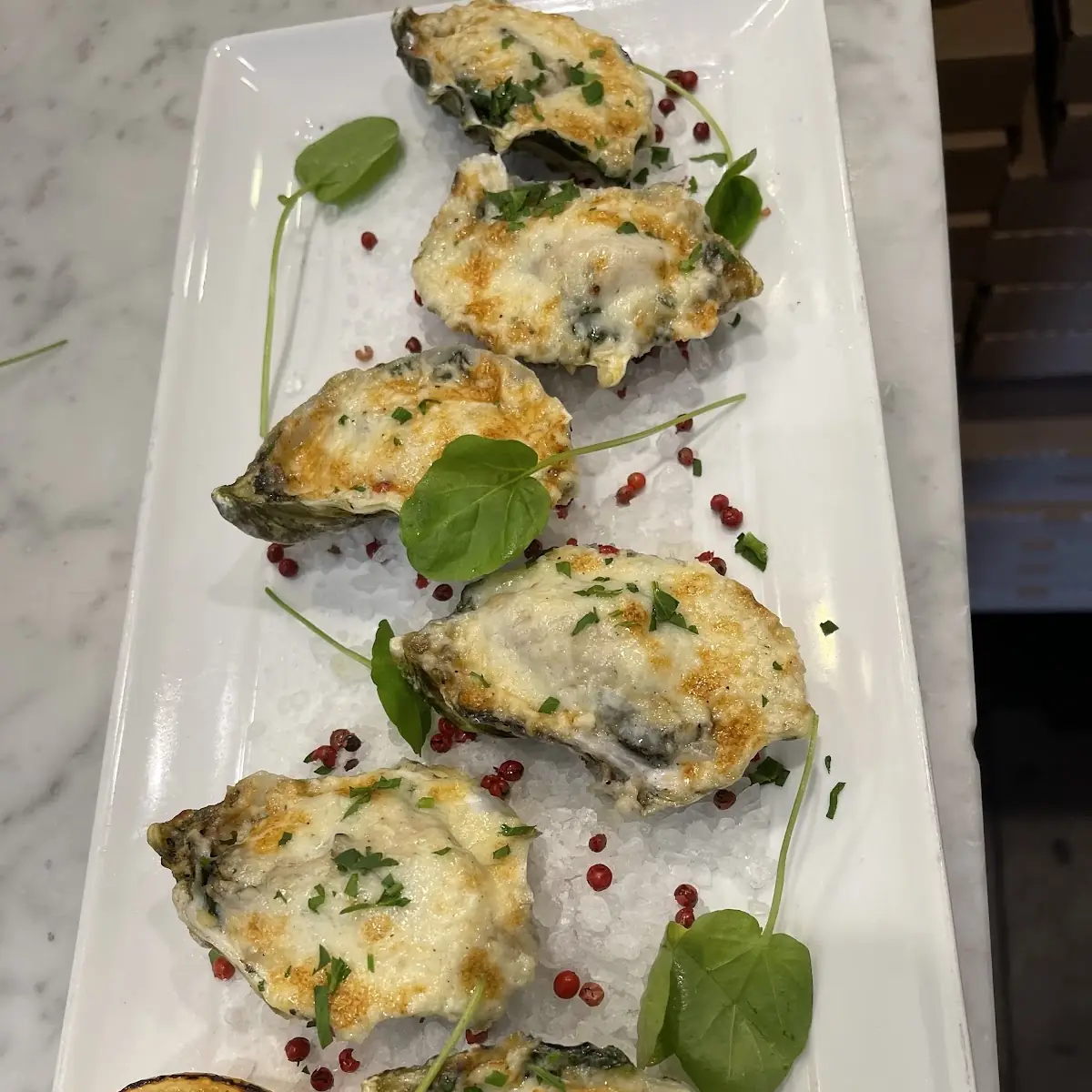 Oysters Rockefeller