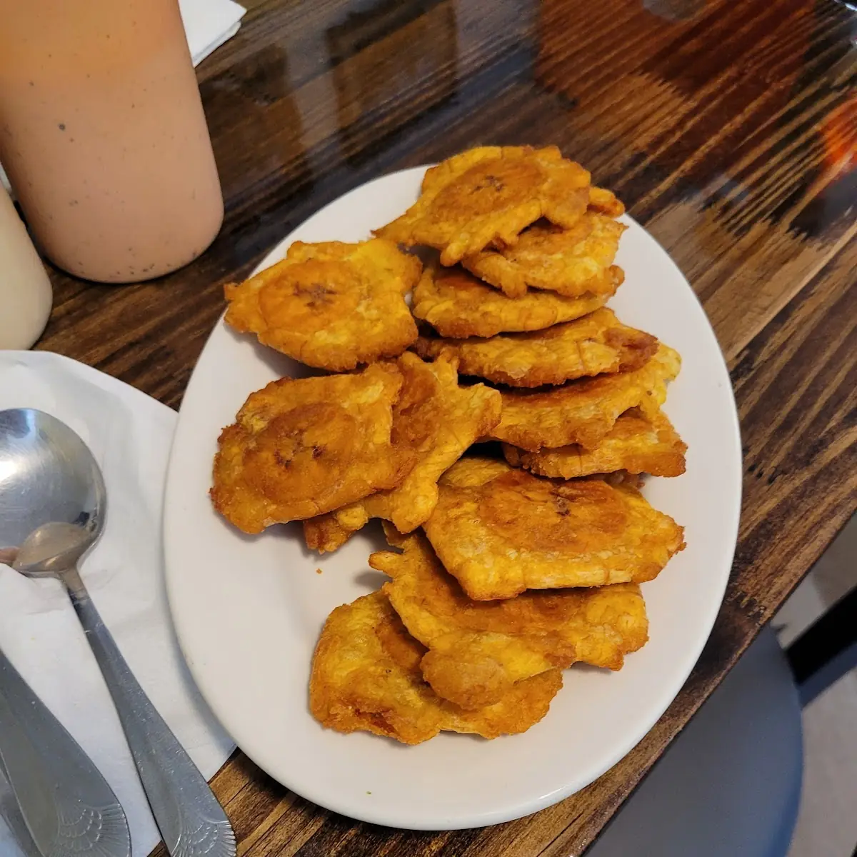 Fried Green Plantains