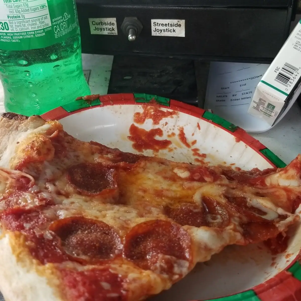 Pepperoni Pizza Slice