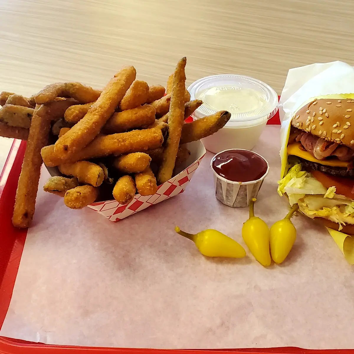 Bacon Cheeseburger Meal