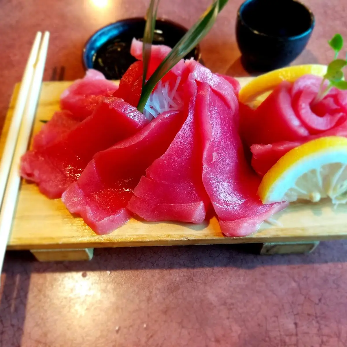 Big Eye Tuna Sashimi