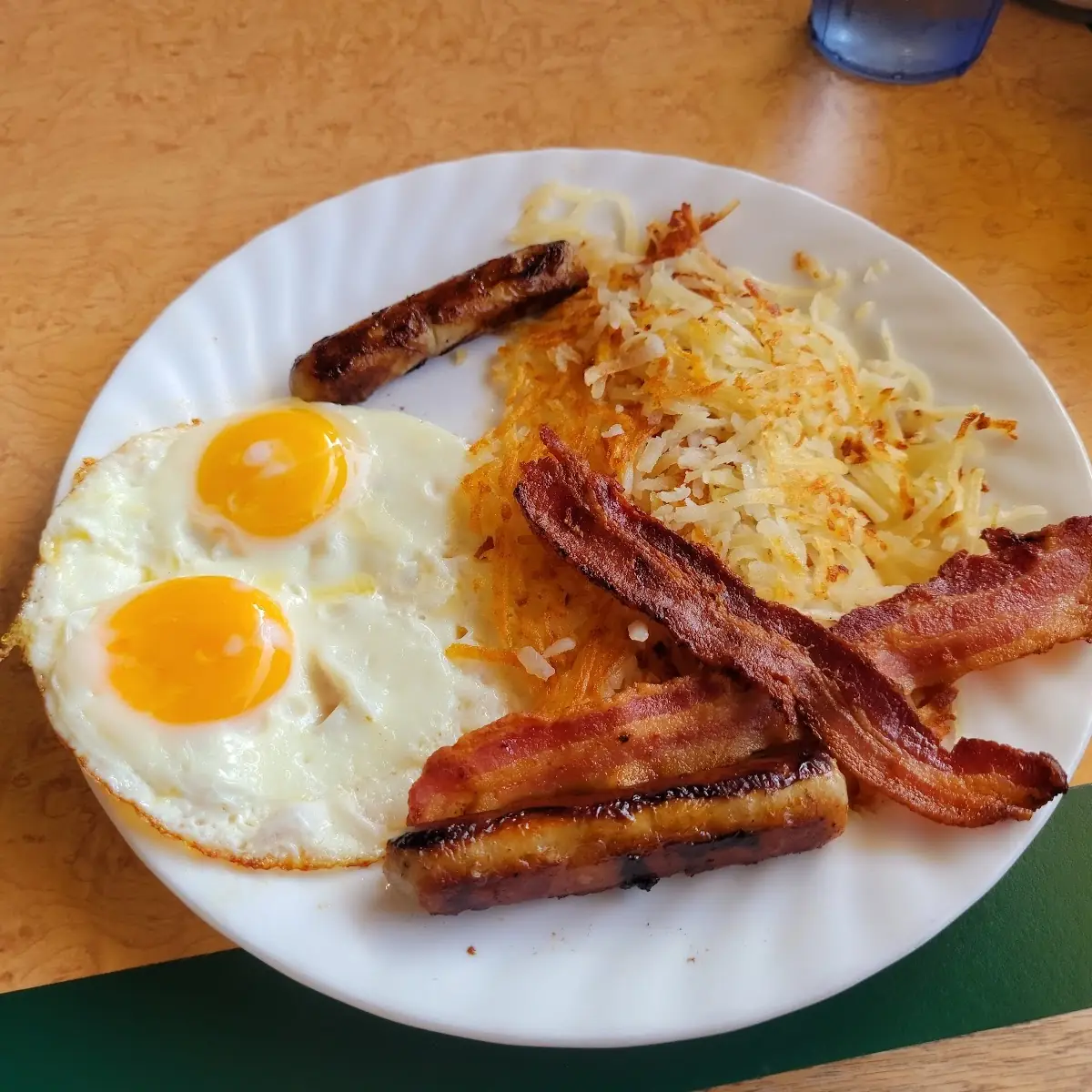 EGS Bacon Sausge Hash Brown