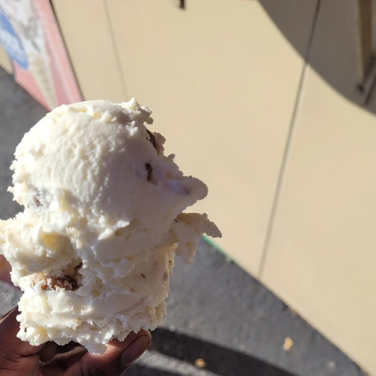Butter Pecan Ice Cream Cone
