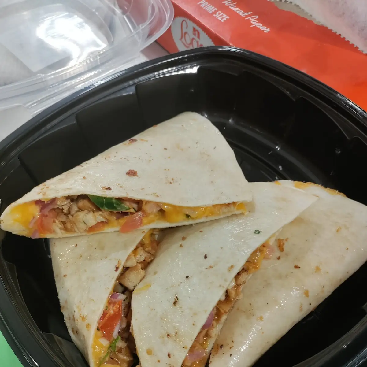 Cheesy Chicken Quesadilla