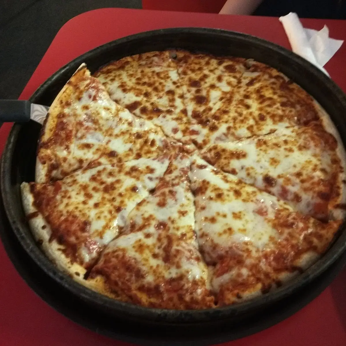 Baked Cheese Pizza