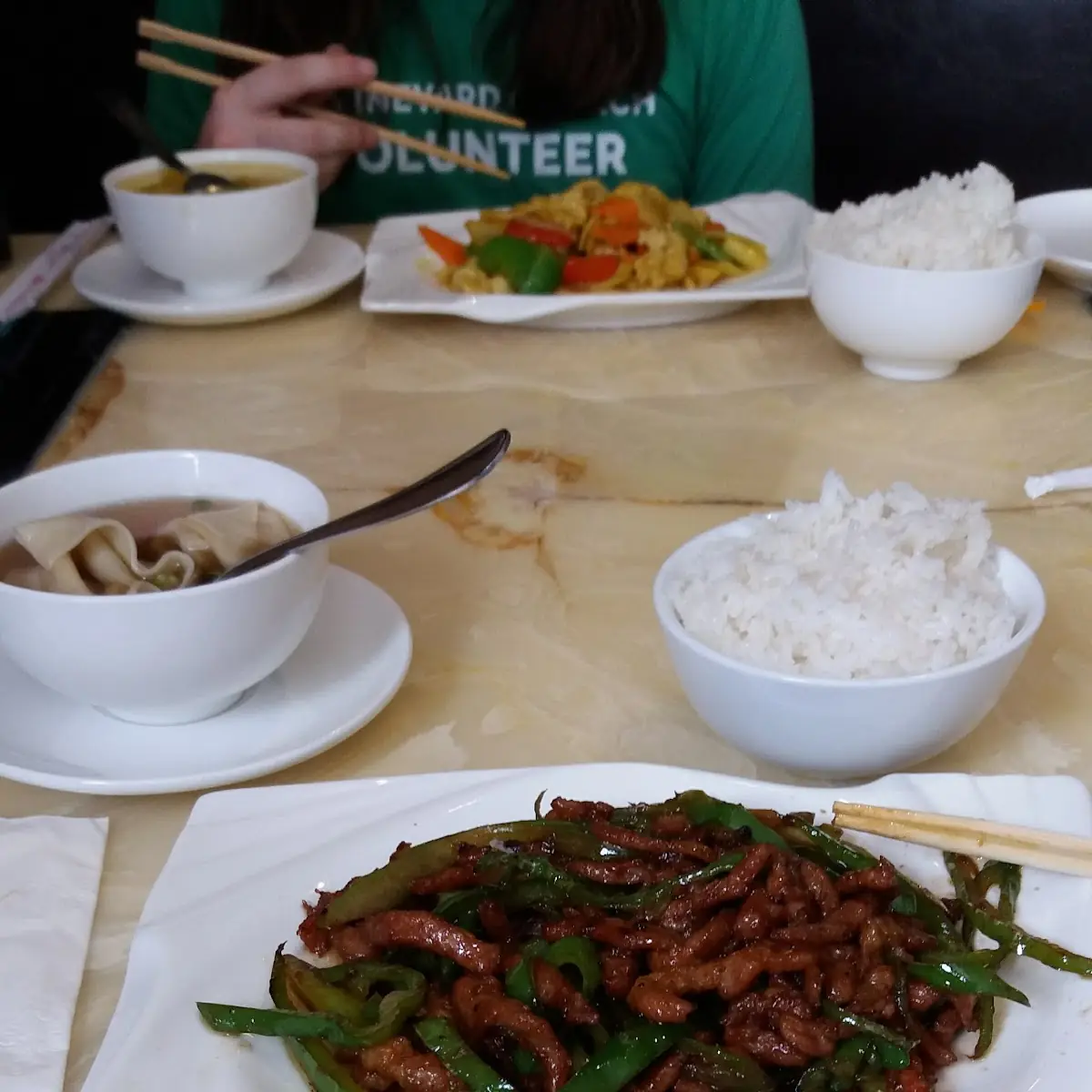 Shredded Beef with Long Hot Pepper