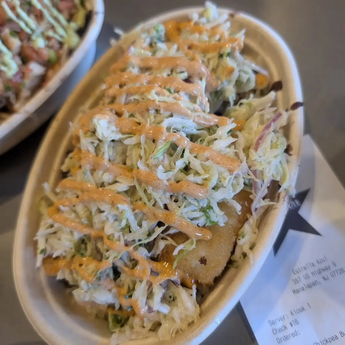 Cod Fish Burrito