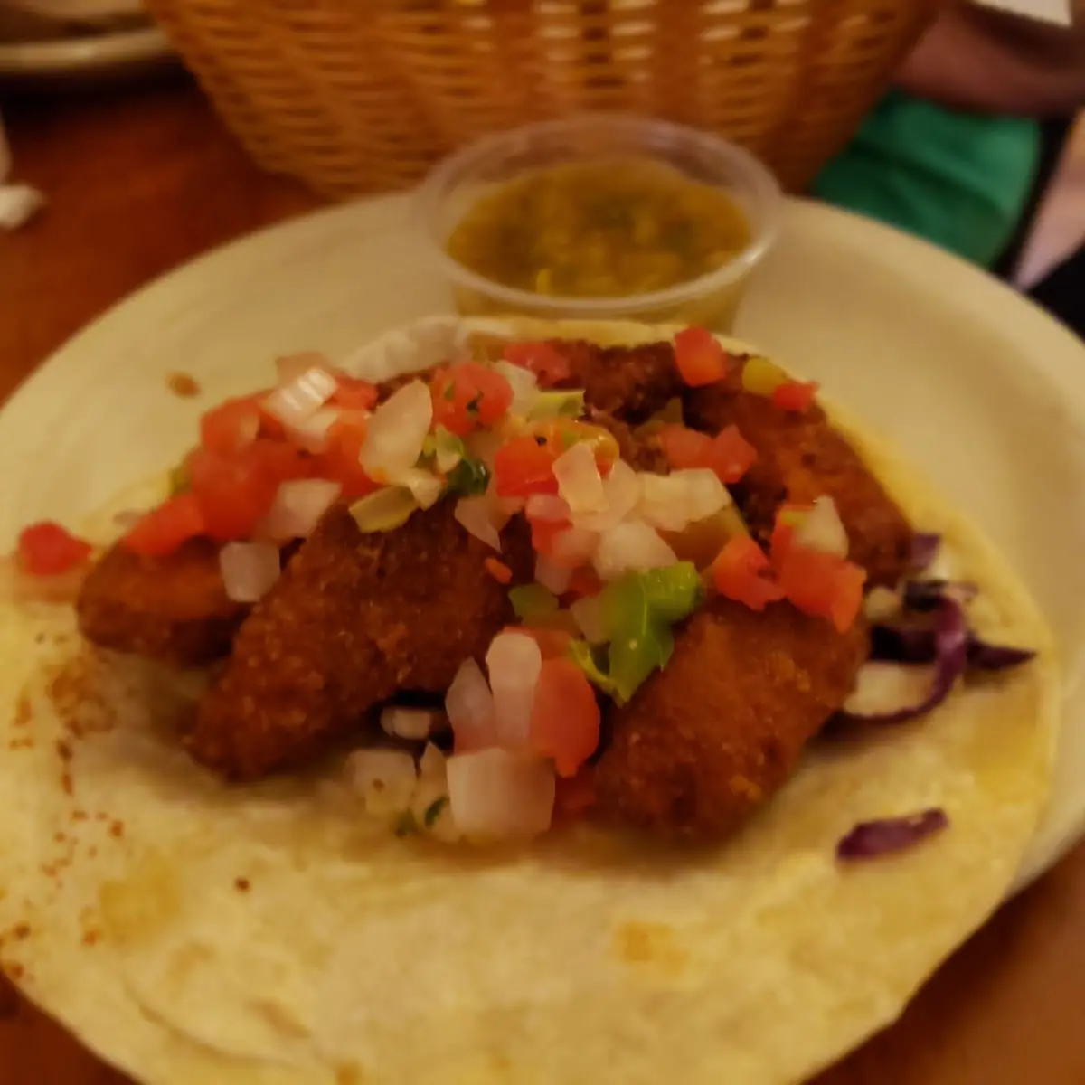 Fried Fish Taco