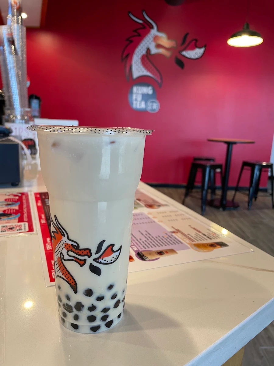 Winter Melon Milk Green Tea