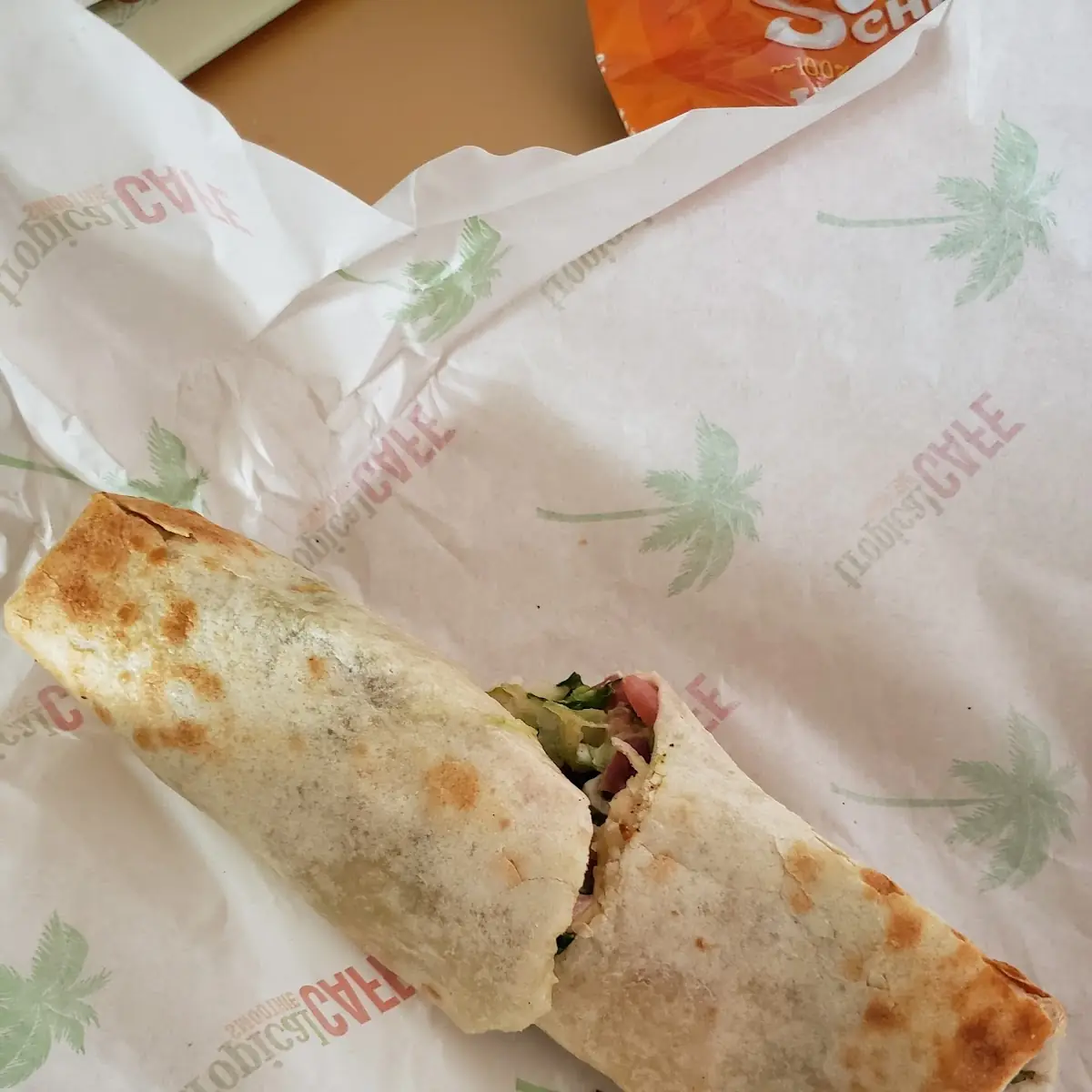 Hummus Veggie Wrap