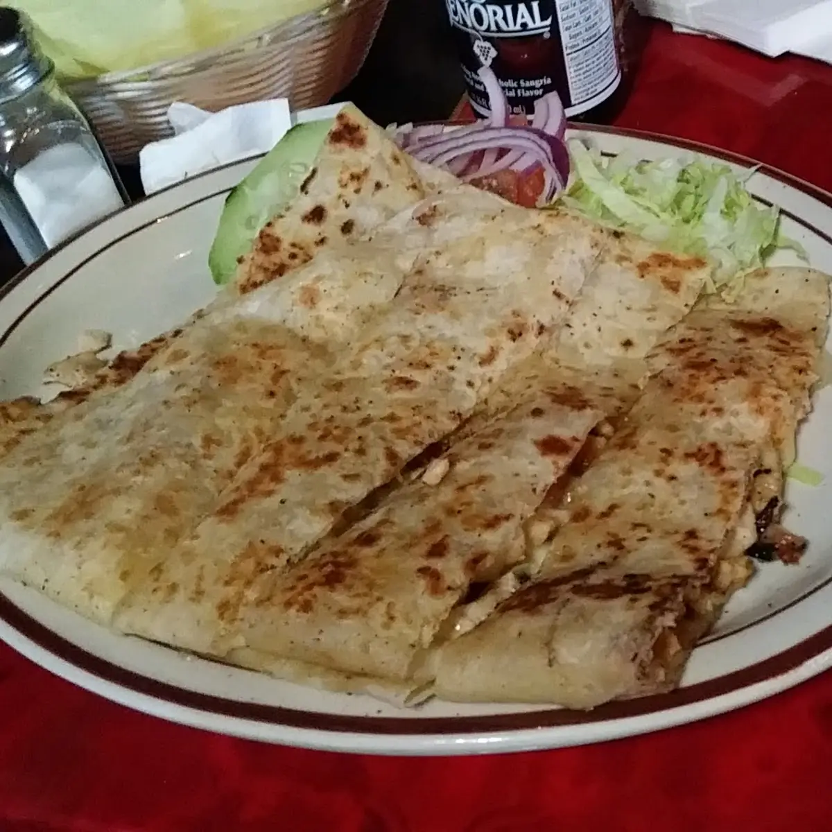 Chicken Quesadilla Mexicana