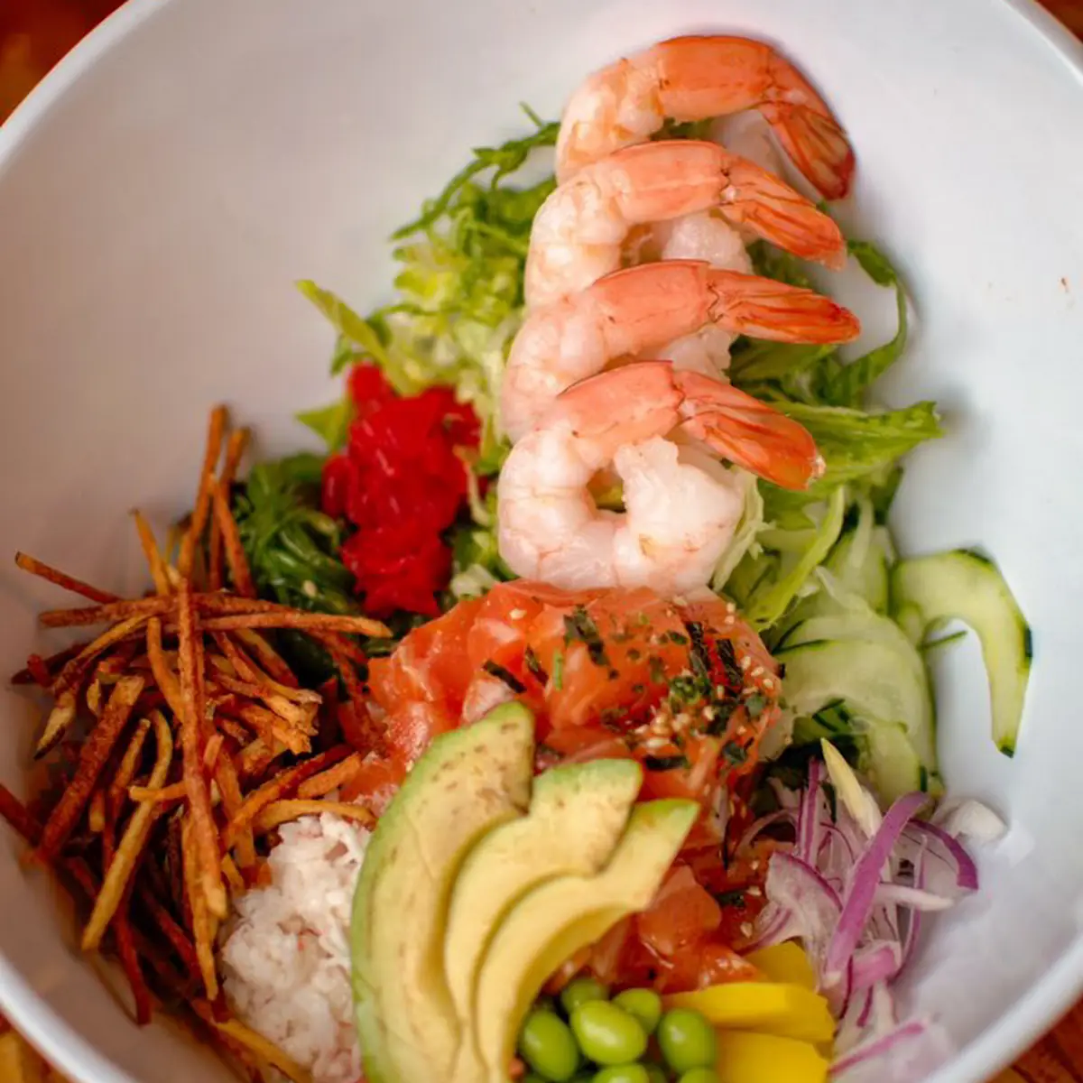 Spicy Poke Bowl with Avocado