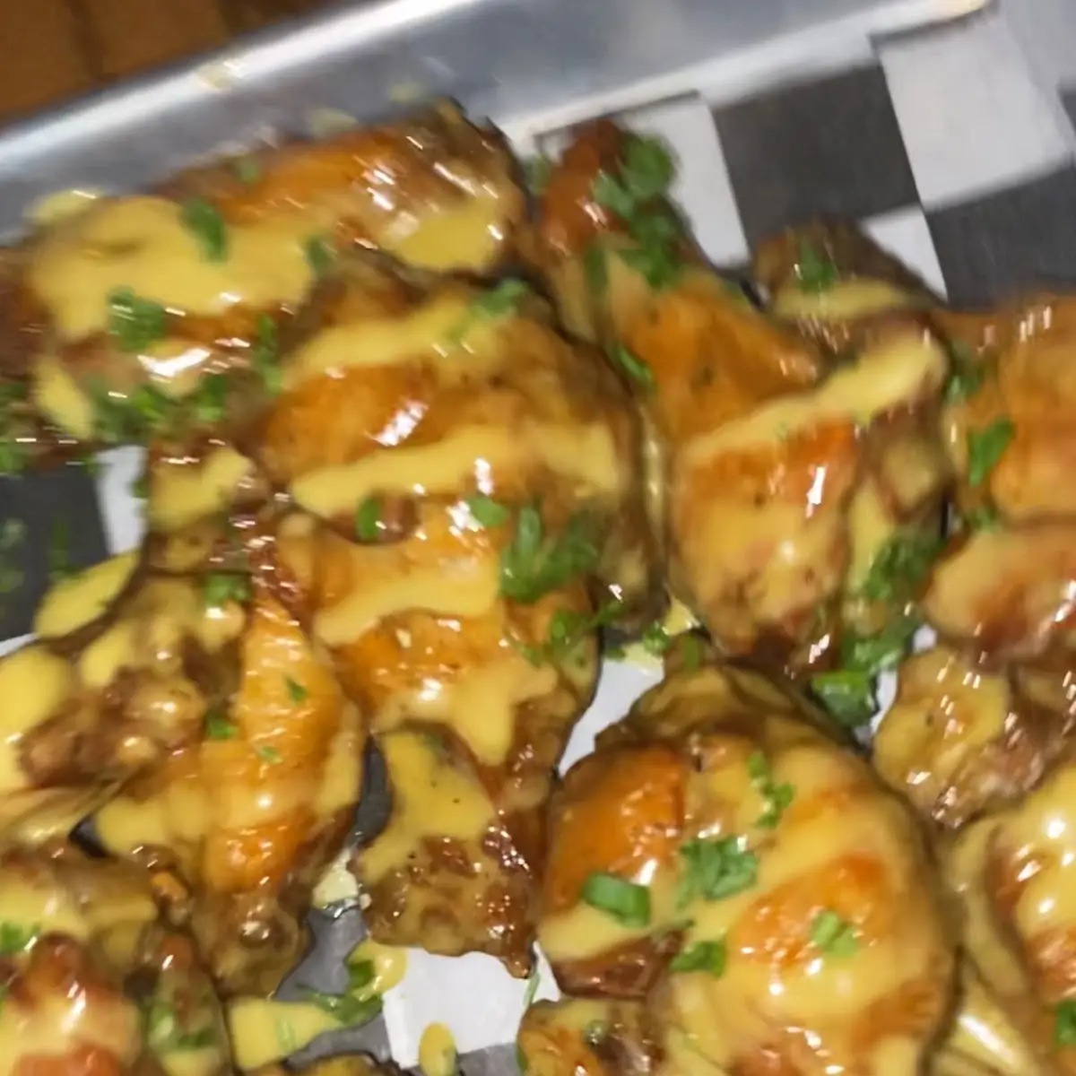 Beer Honey Mustard Wings