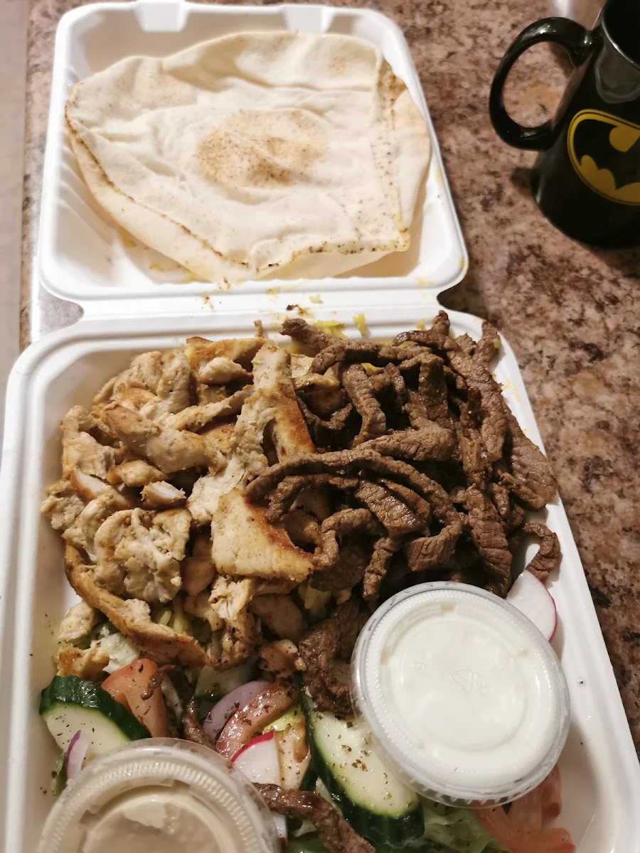 Markouk Shawarma Plate