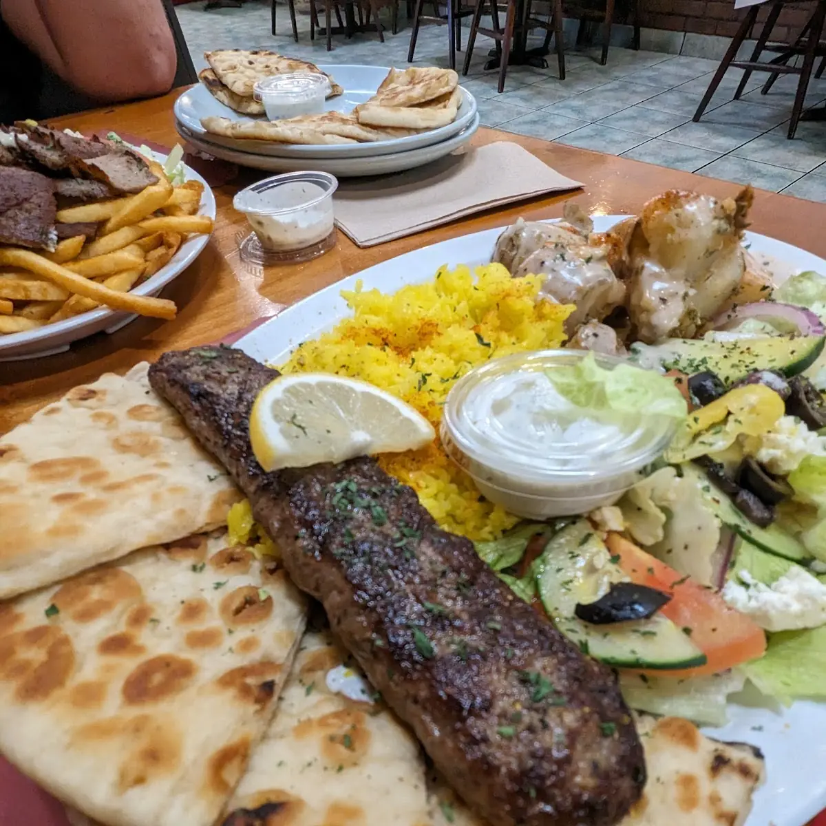 17. Single Kebab chicken Gyro