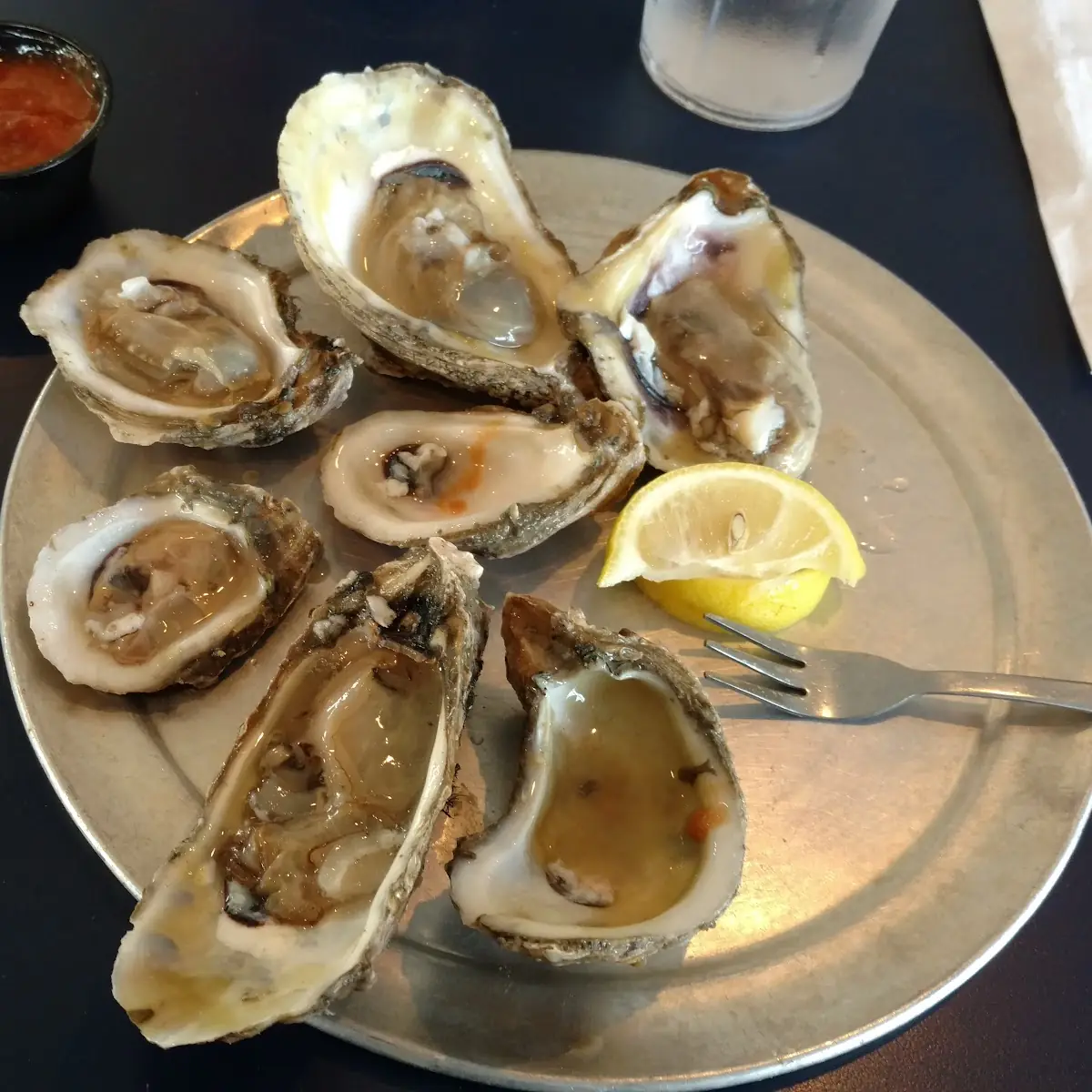 Raw Gulf Oysters