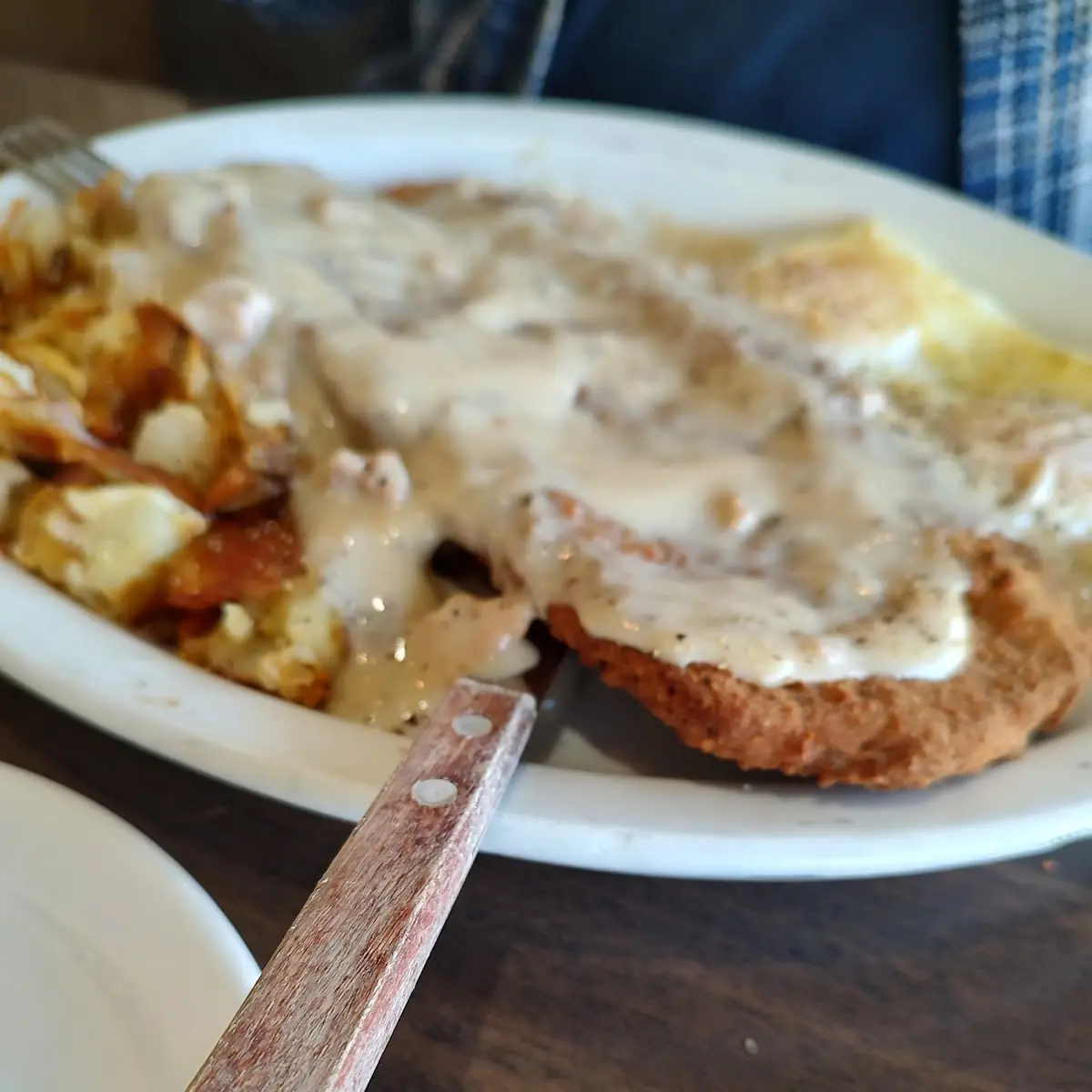 Country Fried Steak & Eggs
