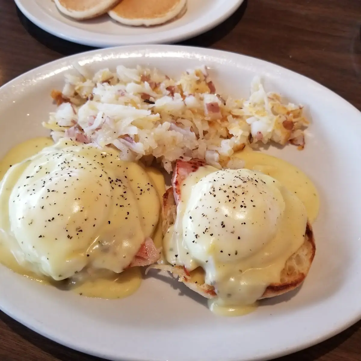 Crab Cake Eggs Benedict a Must Try