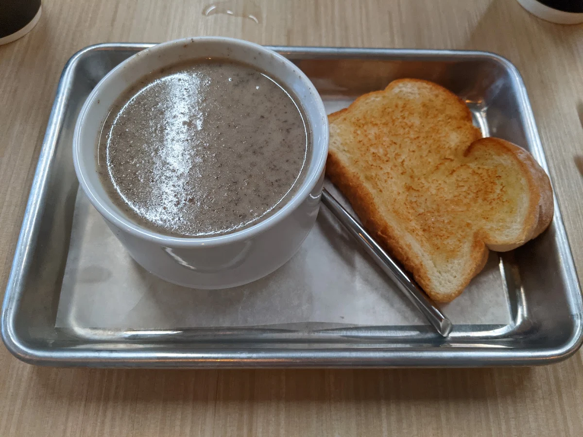 Mushroom Soup, Eggcetra Breakfast Cafe