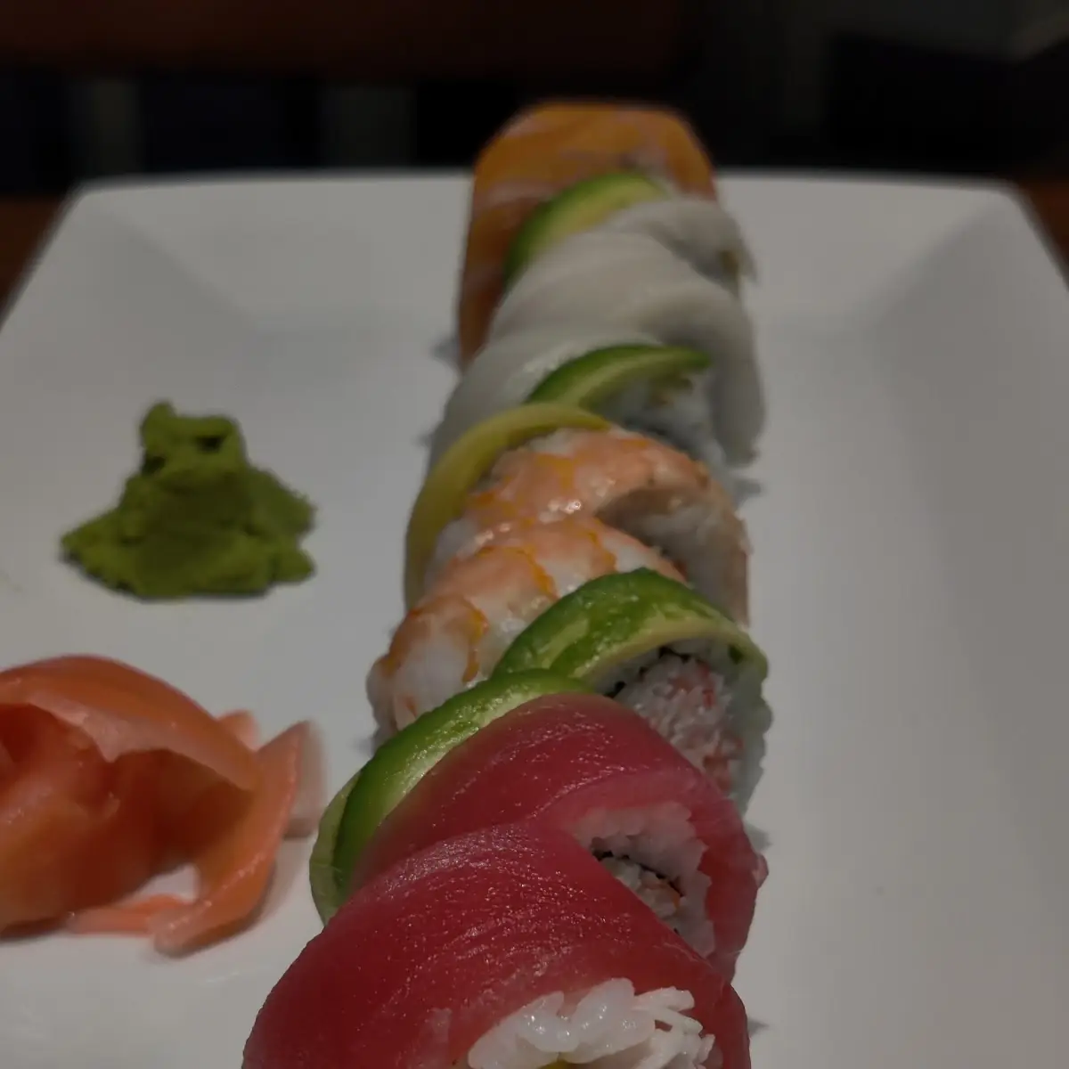 Rainbow Roll Raw