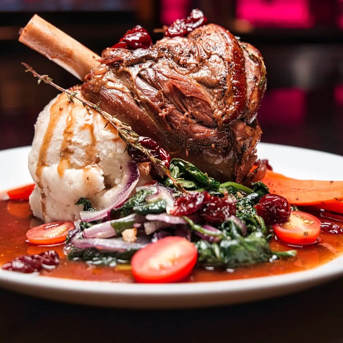 Braised Lamb Shank GFO