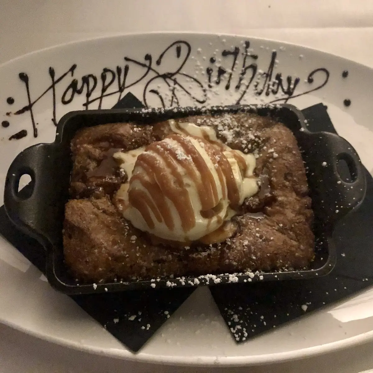 Chocolate Chip Skillet Cake