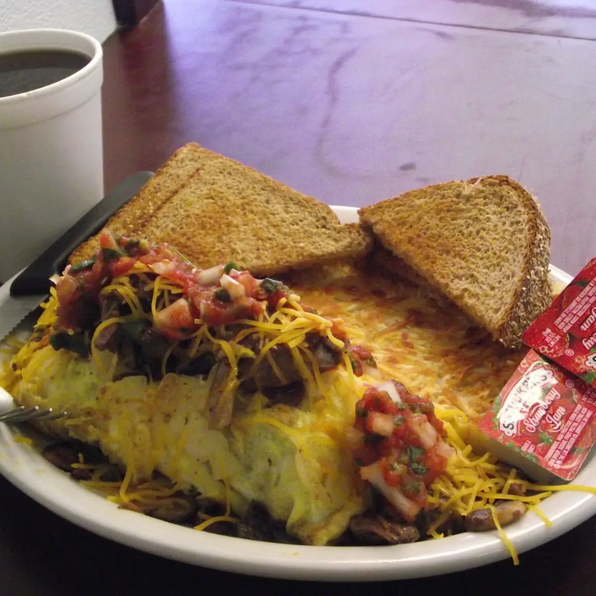 Chili Cheese Omelet