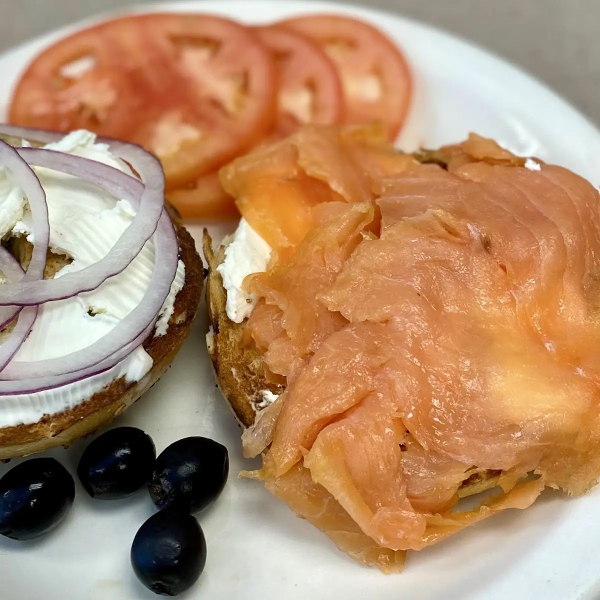 With Lox & Cream Cheese