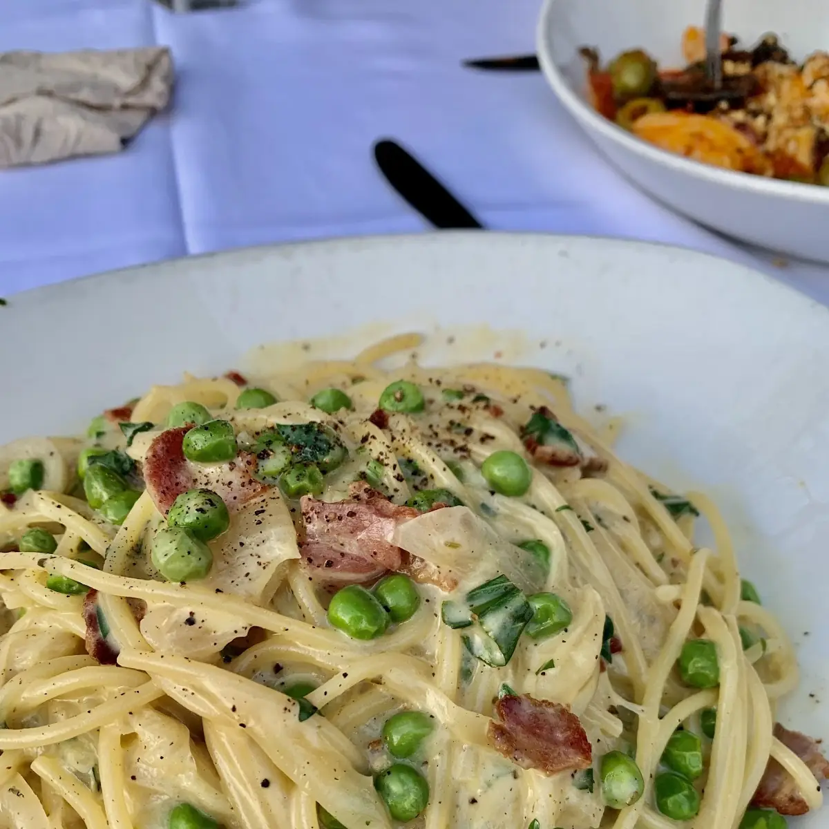 My Mom's Spaghetti Carbonara