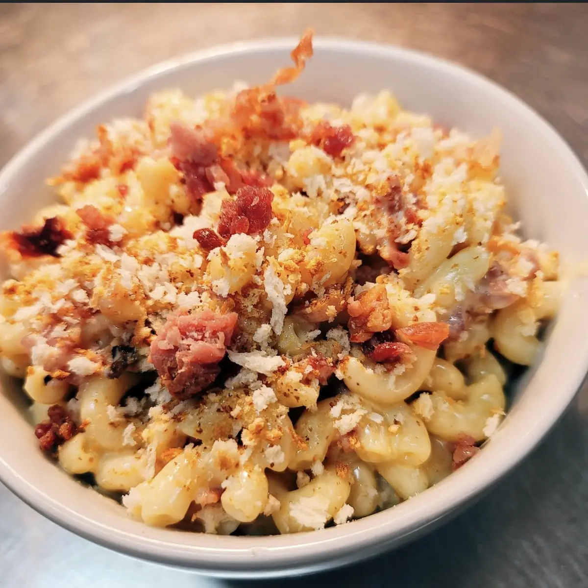 Bacon Beer Mac & Cheese